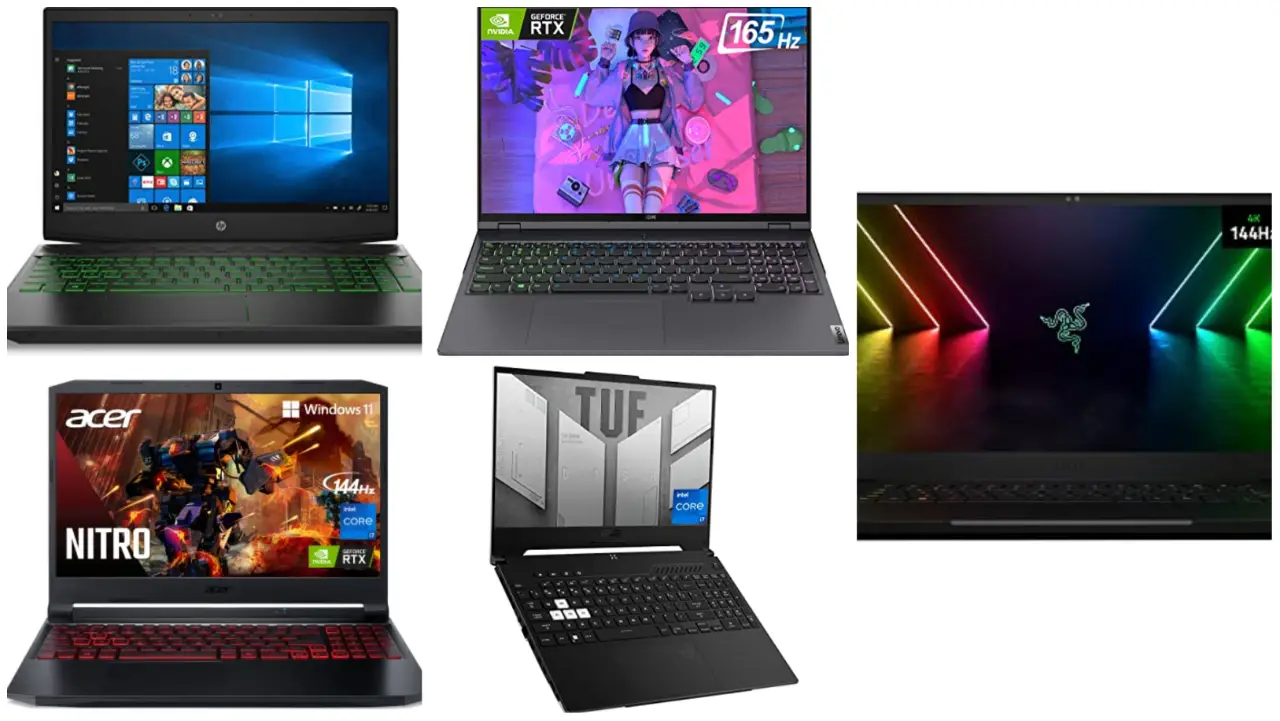5 Best Gaming Laptops 2023