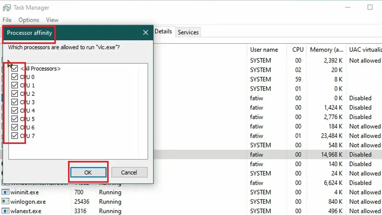 How to Restrict the Number of Cores Used?