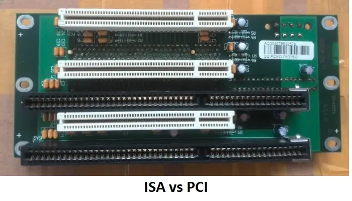 Differences Between ISA and PCI