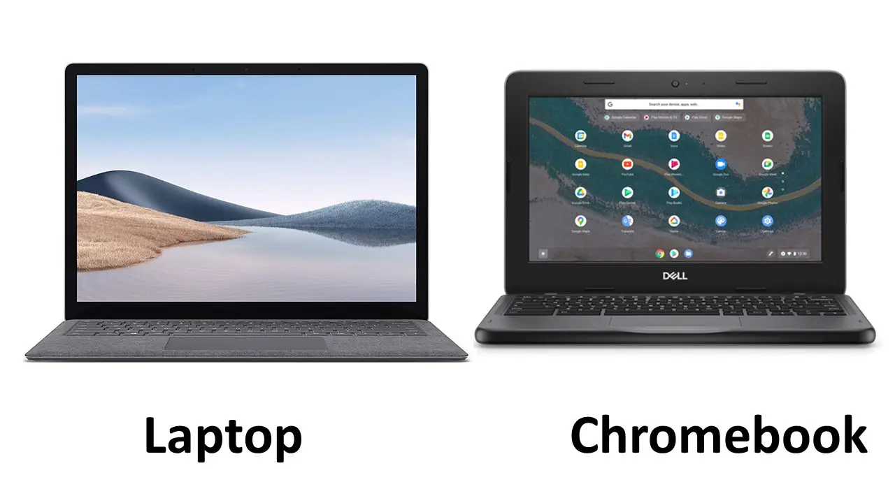 Laptop vs Chromebook