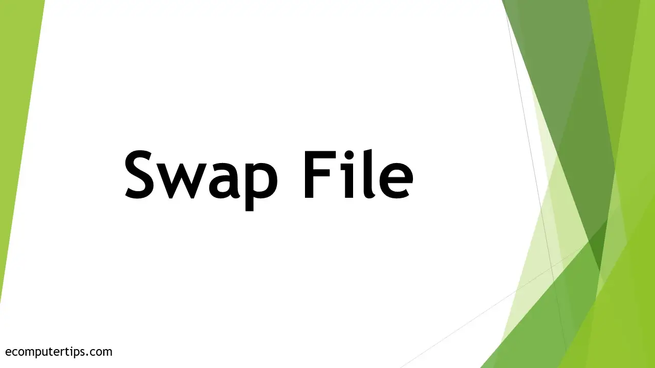 Understanding Swap File